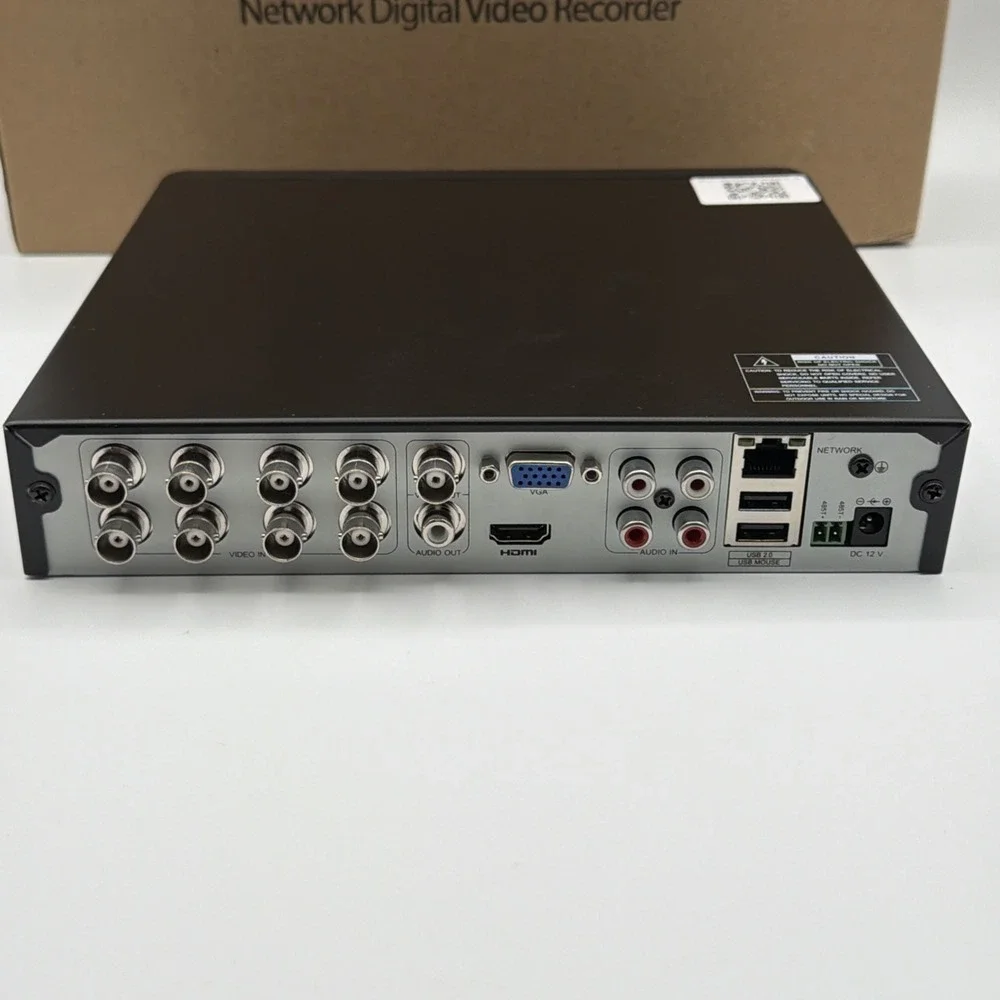ZOSI ZR08ZM 8-Channel CCTV Digital Video Recorder DVR H.264 720p 0TB Black